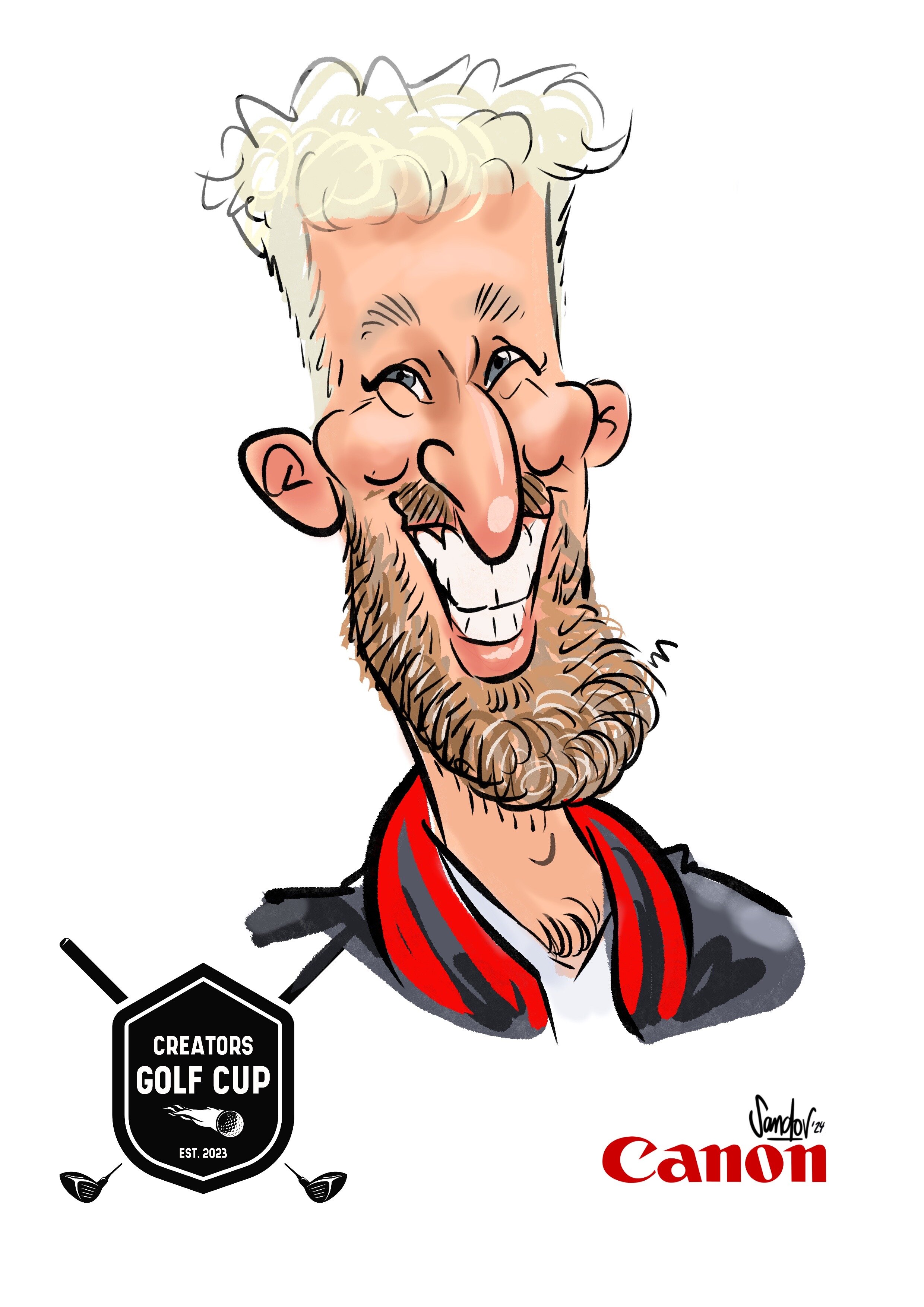 Coupe de golf des créateurs par Sandor
