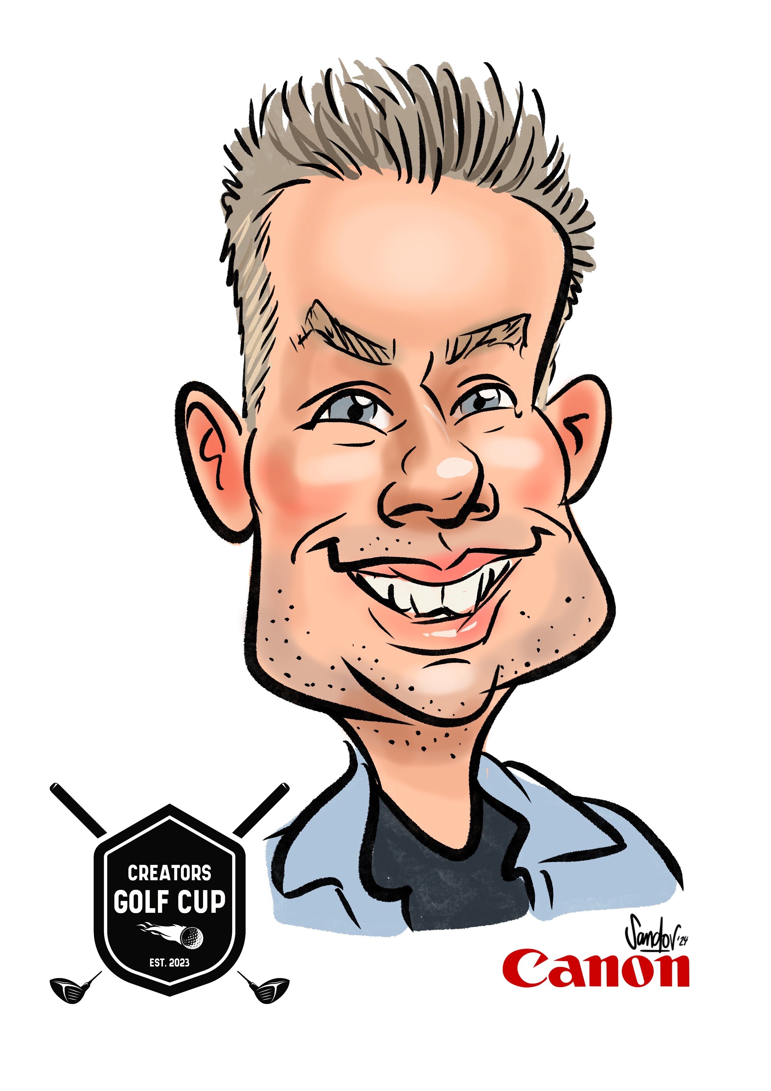 Coupe de golf des créateurs par Sandor